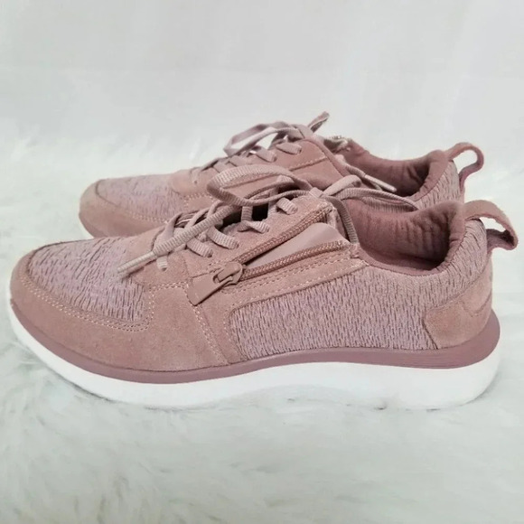 Vionic Remi Comfort Sneakers Side Zipper Mauve Pink 7.5 - Picture 8 of 10